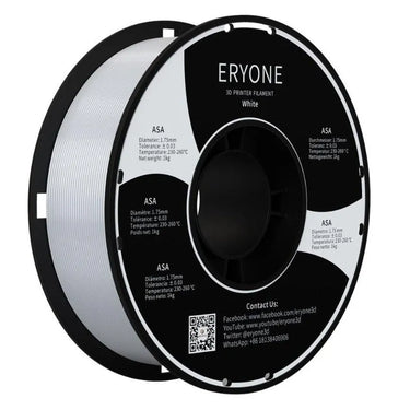 ERYONE ASA 1.75mm 3D Printing Filament 1kg UV Resistant Superior to ABS Ideal For Hard Wearing Prints And Outdoor Prints from NSE Imports #1.